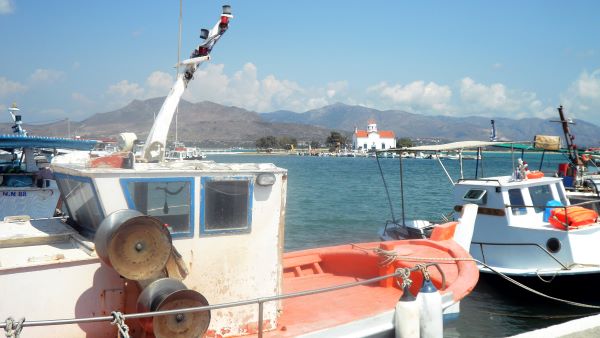 Elafonisos porto e Agios Spiridon