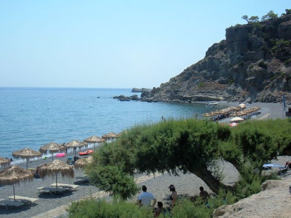 Agia Fotia beach